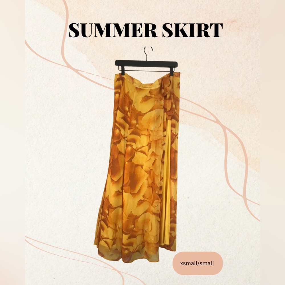 Floral Maxi Skirt
